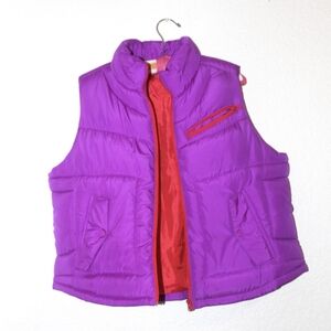 Arizona Women's Purple pink and Orangish Red Jacket
